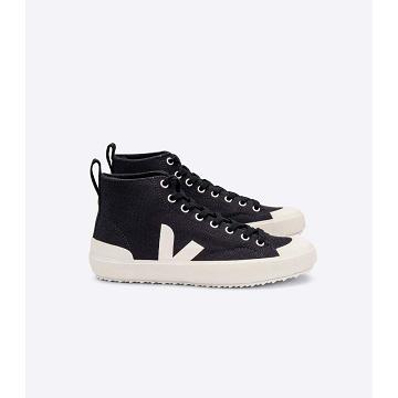 Veja NOVA HT CANVAS Women's High Tops Black | NZ 352NWY